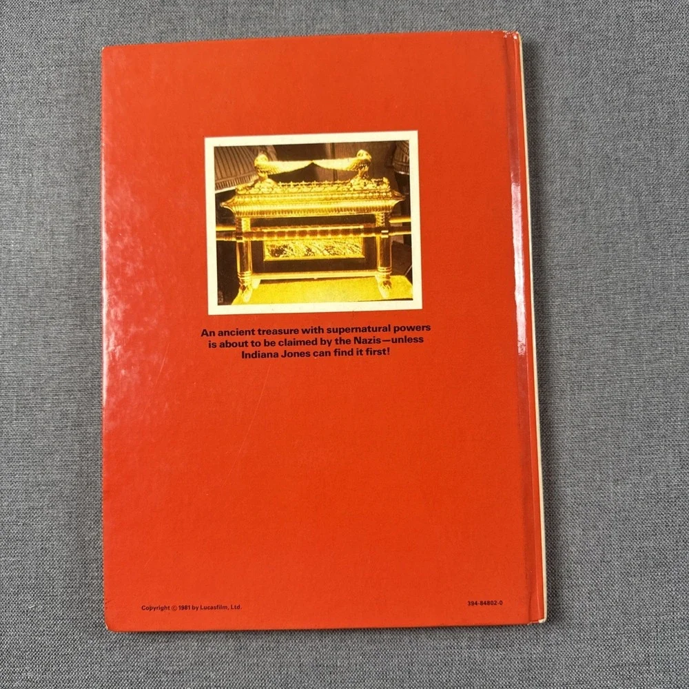 Raiders of the Lost‎ Ark Storybook by Les Martin (1981, Hardcover)